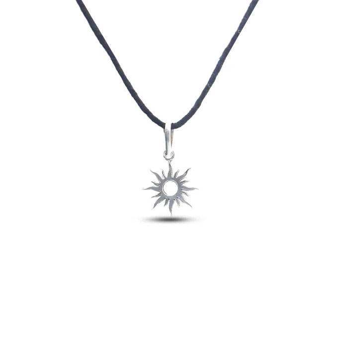 Pure Silver Sun - Suraj Pendant